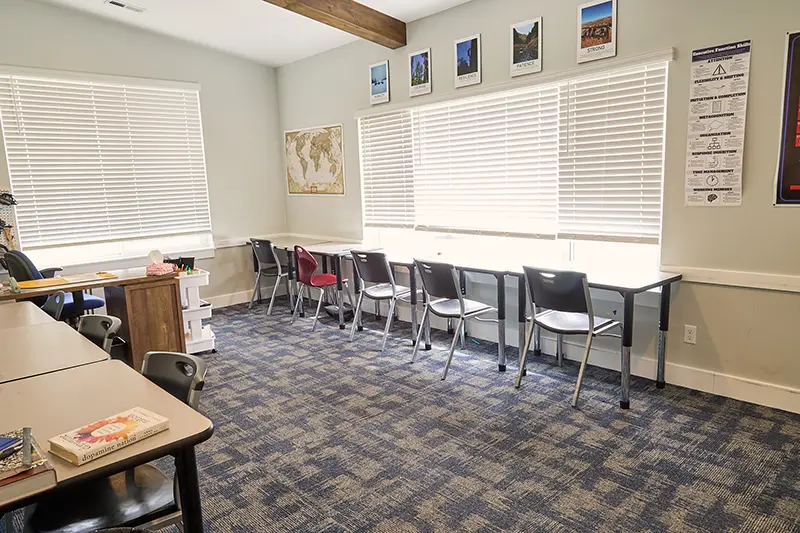 A classroom at LSH
